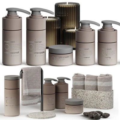 Bathroom accessories set — Ver 2
