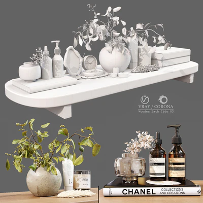 Wooden Bath Tidy 03 — Ver 2