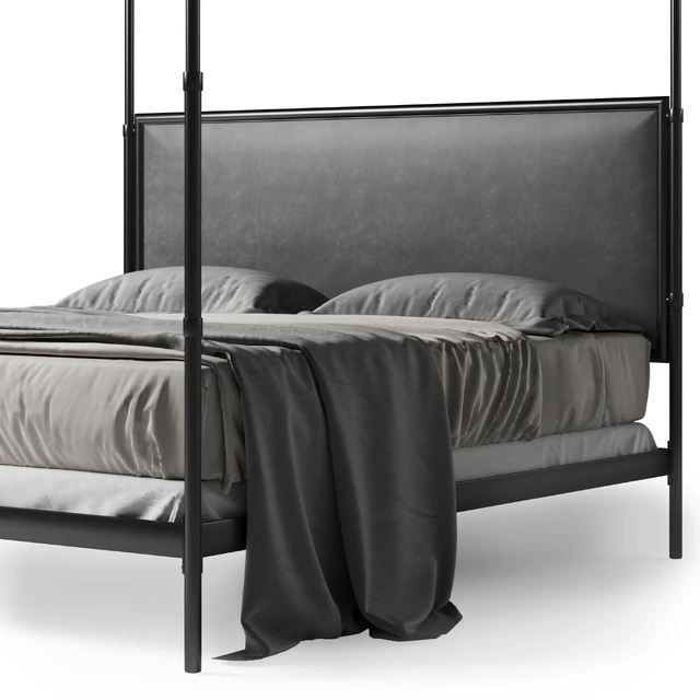 Restoration Hardware French iron bed V1 — Скачать