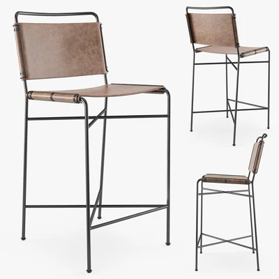 Four Hands WHARTON bar stool — Ver 1