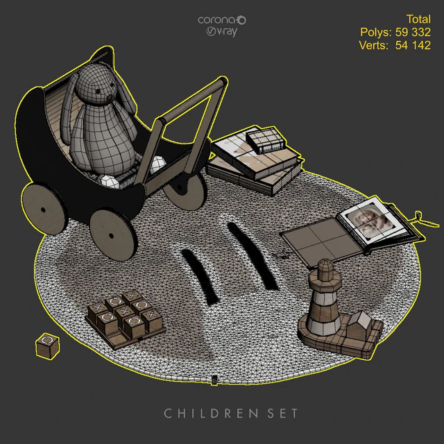 CHILDREN ROOM SET — Скачать