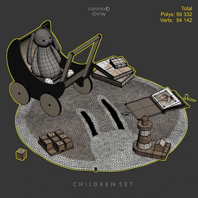 CHILDREN ROOM SET — Вид 3