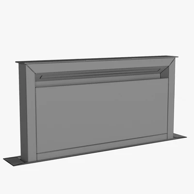 Bosch Domino ventilation module 91cm wide DDA097G59B Brushed steel Serie 8 — Вид 2