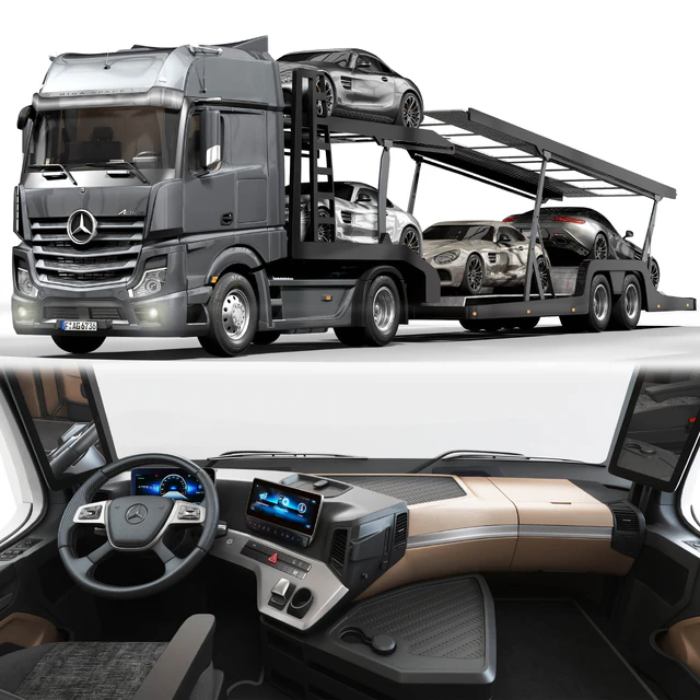 Mercedes Actros — Скачать