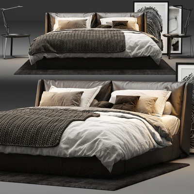 Natuzzi - Fenice Bed — Ver 1
