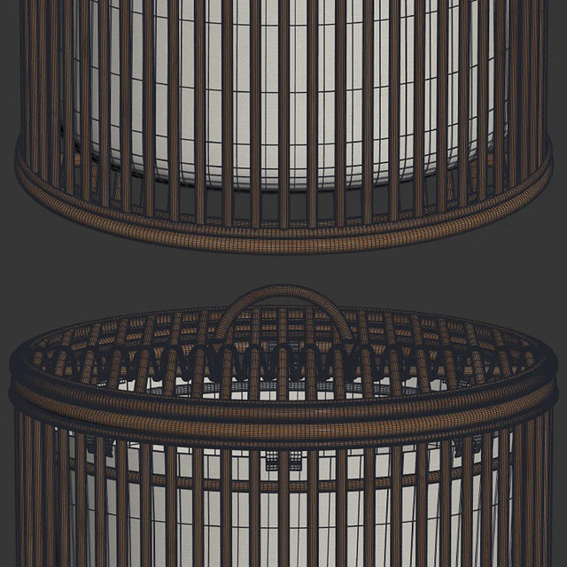 Zara Home - The openwork rattan basket — Descargar