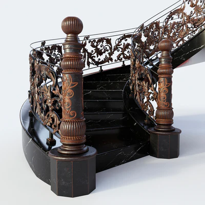 Classic staircase — download