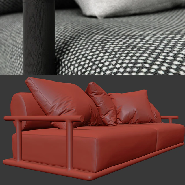 Flexform Mood Icaro Sofa — Скачать