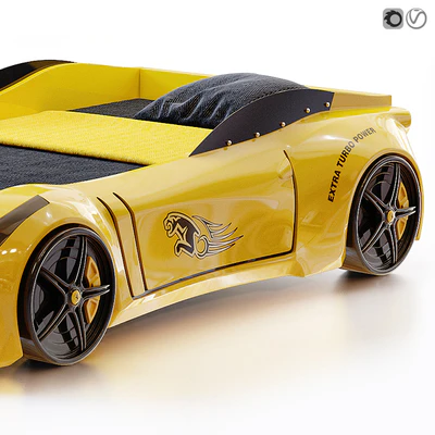 Racing Ferrari Car Bed Model for kids — Ver 3