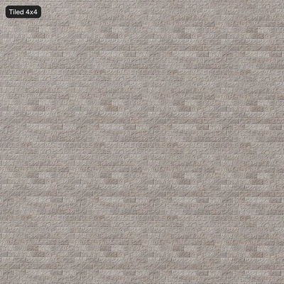 aggregate running concrete block wall texture beige — Вид 3