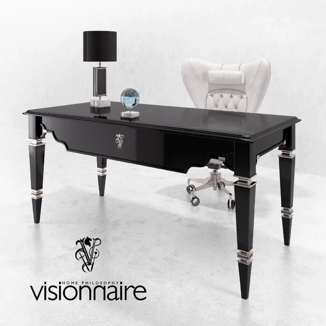 Visionnaire Desk & Armchair — Скачать