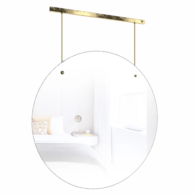 Exhibit Frameless Accent Mirror — Descargar