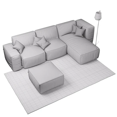 Modular frameless sofa — Ver 2