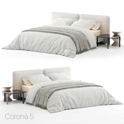 Bed Minotti Tatlin Cover — Ver 5