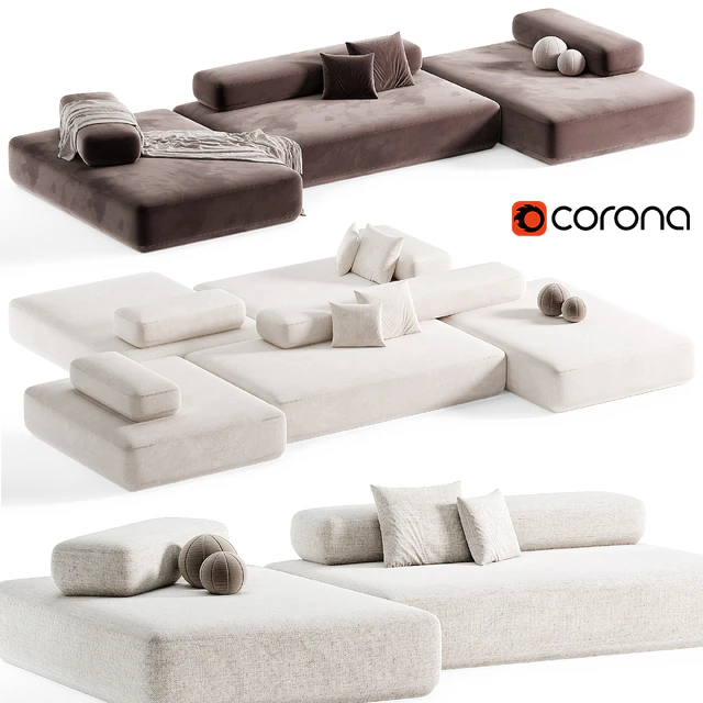 Composition Sofa Modular Sofa — Descargar