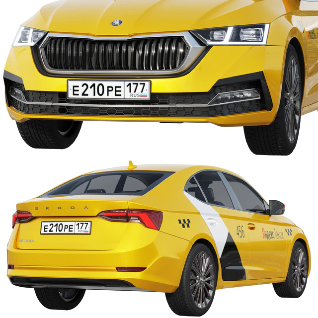 Такси Skoda Octavia — Скачать