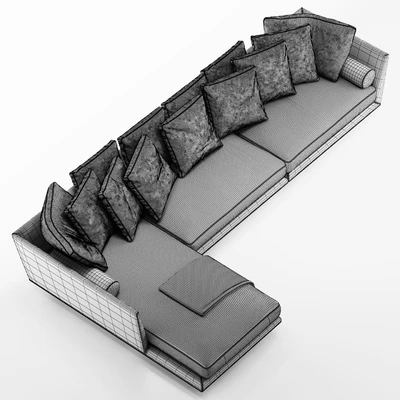 B&B italia Noonu L sofa — Ver 3