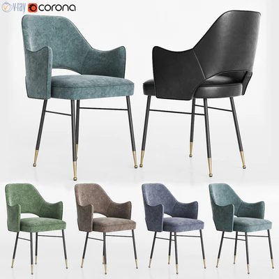 Rigby Dinning Chair by Kelly Wearstler — Ver 1