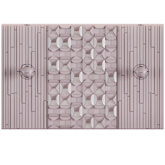 Wall panel mid century — Скачать