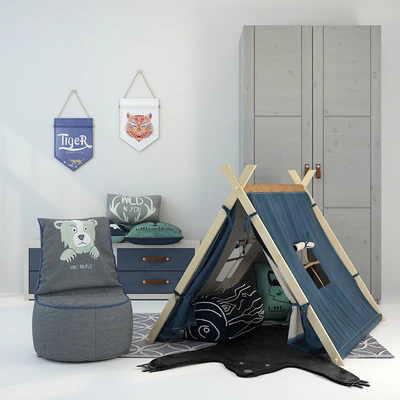 Tent, furniture and decor Forest Ranger — Ver 1
