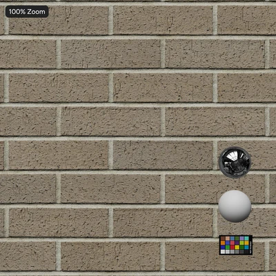 dragfaced running bond brick wall texture gray — View 5