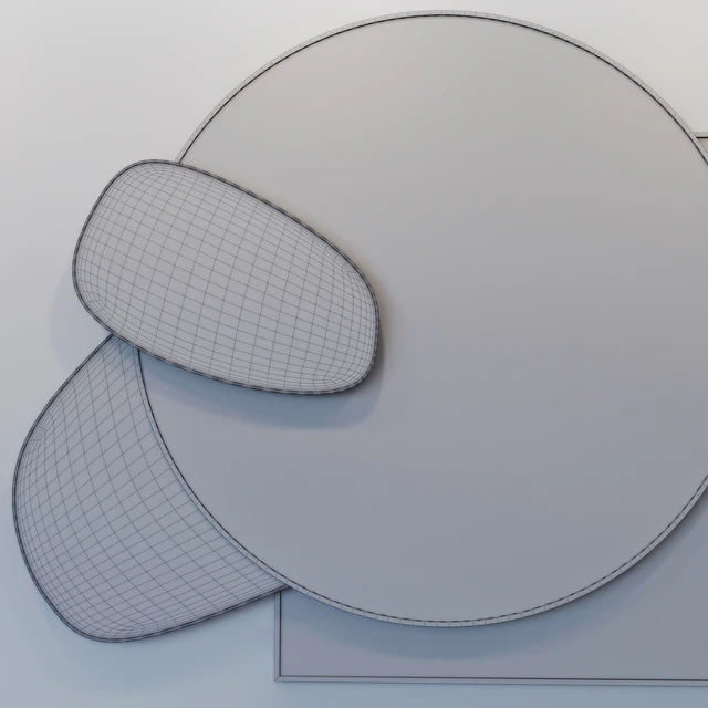 Glass composition on the wall — Descargar