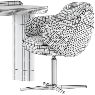Writing desk Miniforms Jumbo and chair Cattelan Italia Bombe X — Вид 5