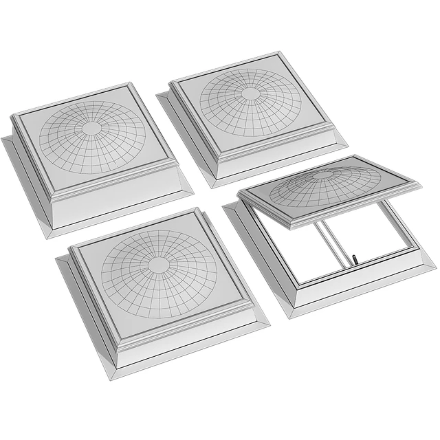 Modular roof window dormer skylight rooflight — Descargar