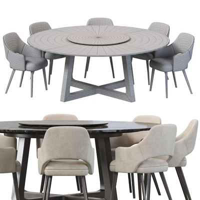 COSTANZA CHAIR and CONCORDE TABLE — Ver 2