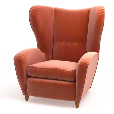 Armchair in the style of Paolo Buffa — Вид 2