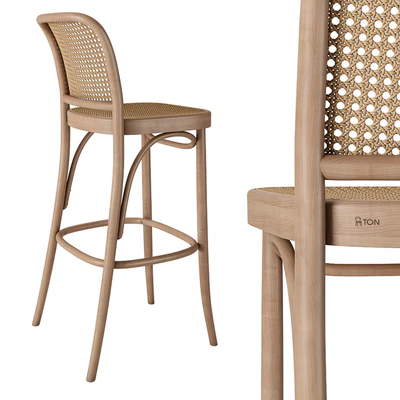 Rejuvenation Ton 811 Caned Counter Stool — Вид 2