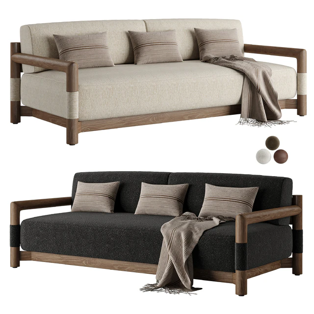 Fable Outdoor Sofa — Скачать