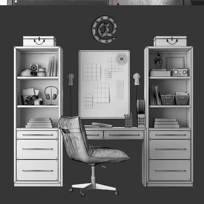 COLBIN STUDY WALL SET II — Вид 2