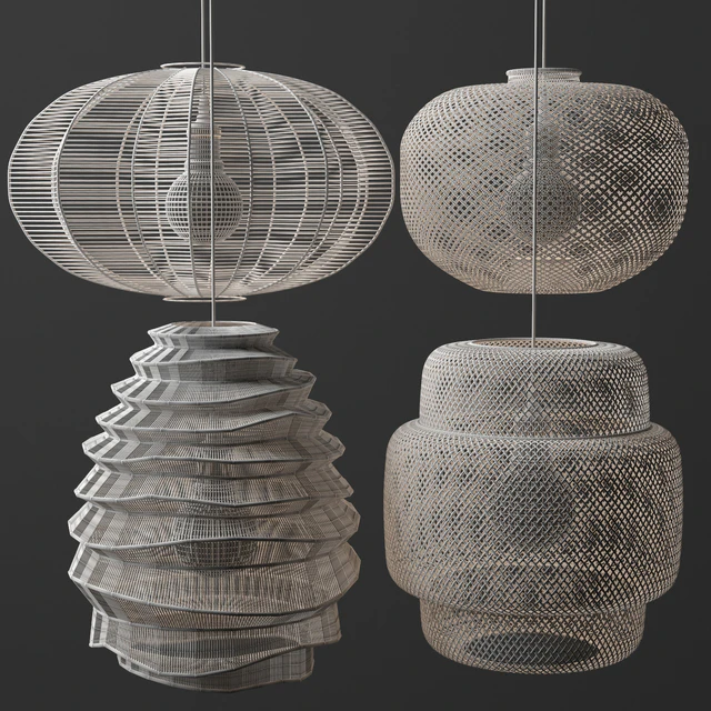 Rattan Lighting Set 7 — Скачать
