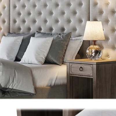 Restoration Hardware / Edie Tufted Bed Collection — Вид 3