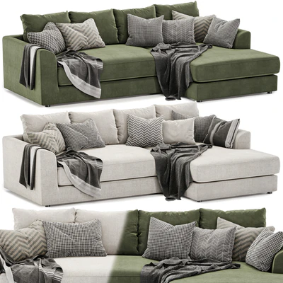 Jessie Facing Chaise Sofa — Ver 1