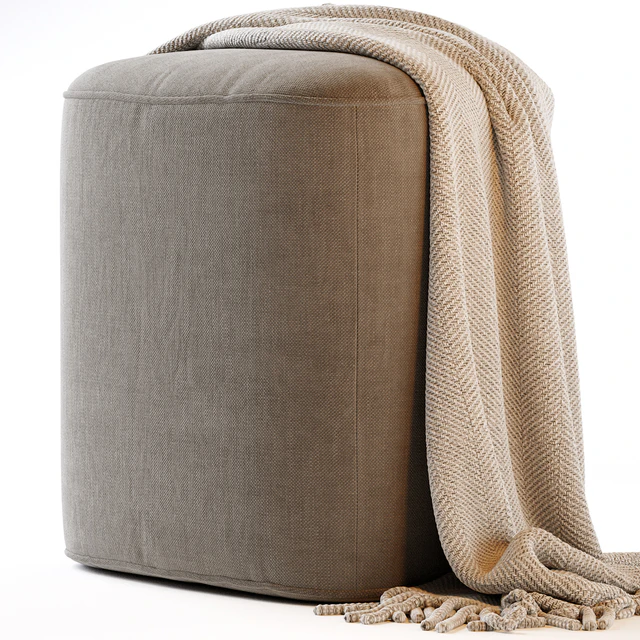 Pebble Ottoman - Small — Descargar