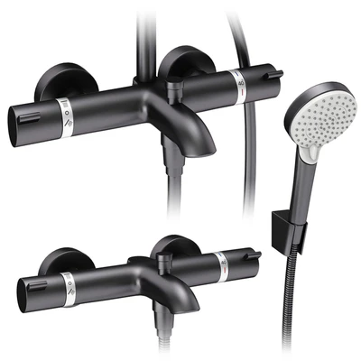Смесители и душевые системы Hansgrohe black set 170 — Вид 4