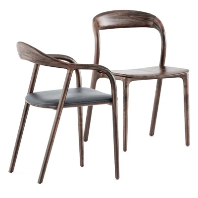 Neva chairs and Neva table by Artisan — Вид 3