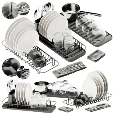 IKEA LILLHAVET Multifunctional dish rack set — Вид 1