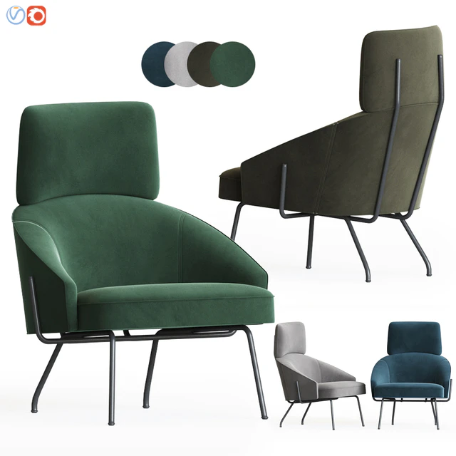 Bahia Armchair  Bonaldo — Скачать