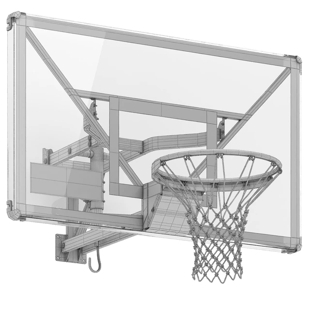 silverback wall mounted basketball hoop — Descargar