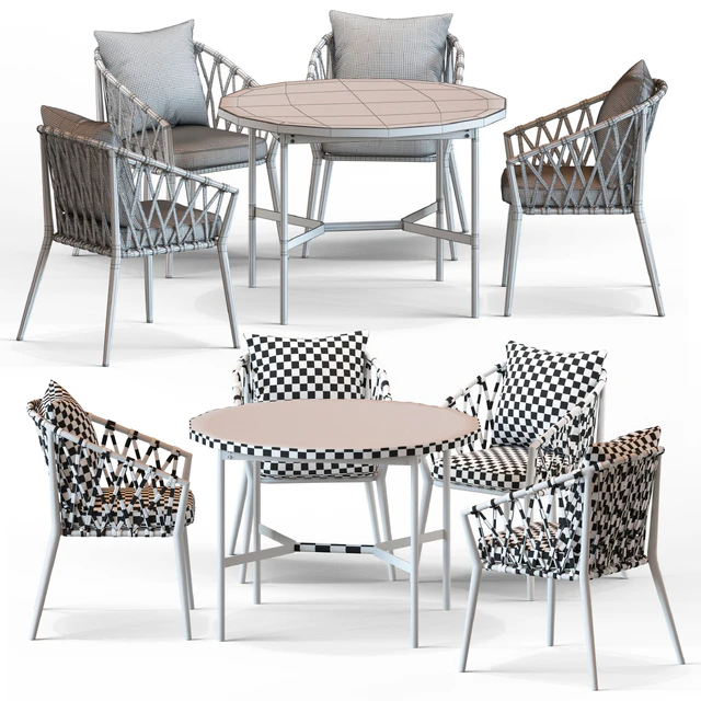 Globewest Maui Armchair and Morgan Table — Descargar