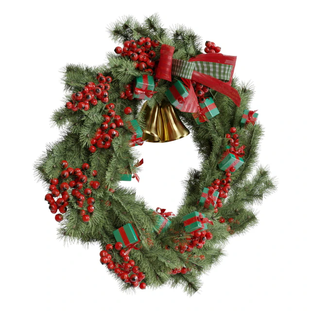 Christmas wreath 1 — Descargar