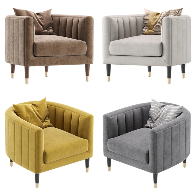 Armchair BRIDGE Cazarina Interiors/Кресло БРИДЖ — Descargar