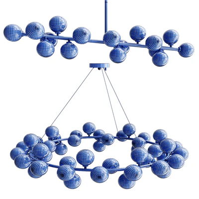 Bubble Stik and Milk Bublle Round Chandelier Collection — Вид 3