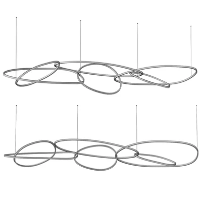 Niamh Barry Unfolded Suspended Light Sculpture — Вид 4