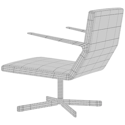 Armchair Cantarutti Stilo — Ver 4