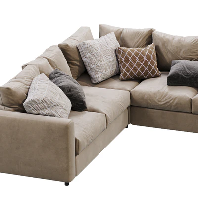 Leather sofa Ikea Vimle — Ver 3