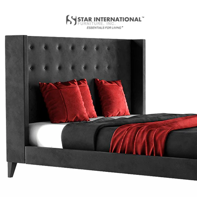 Rialto Wingback Platform Bed — Вид 2